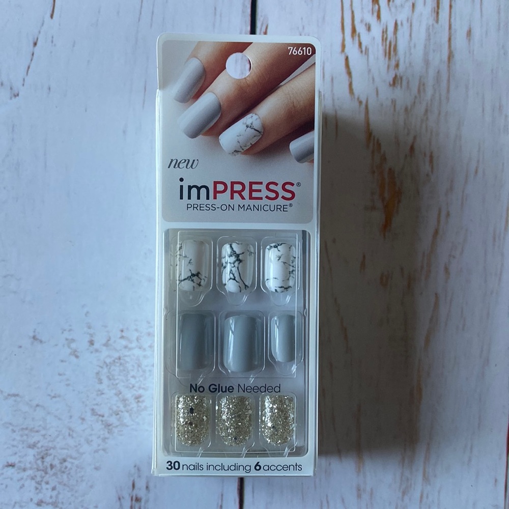 NEW KISS Press-On Nail Kit, Shade YEAH BOY